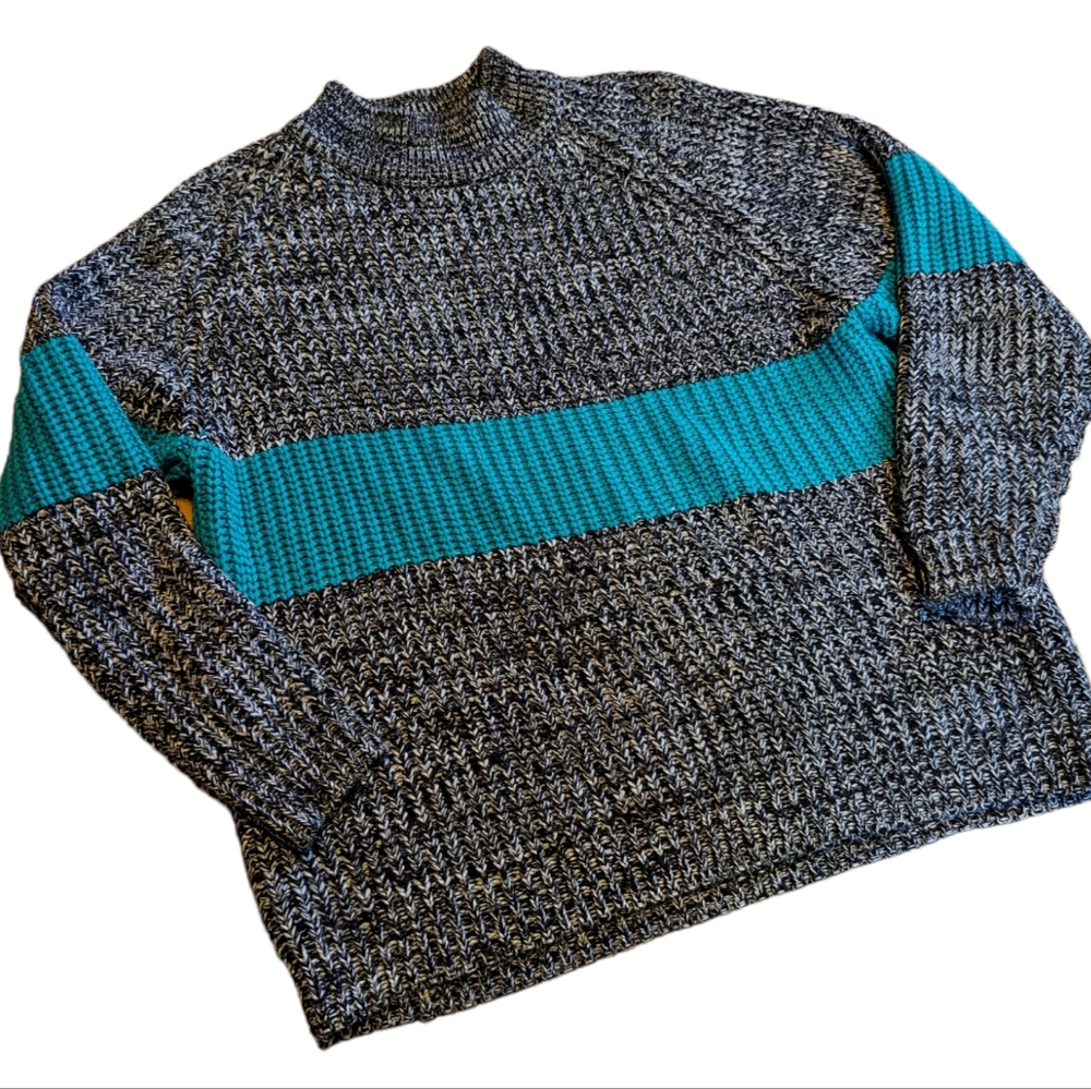 Vintage Stefano International Sportswear Women's Medium. Gray & Teal